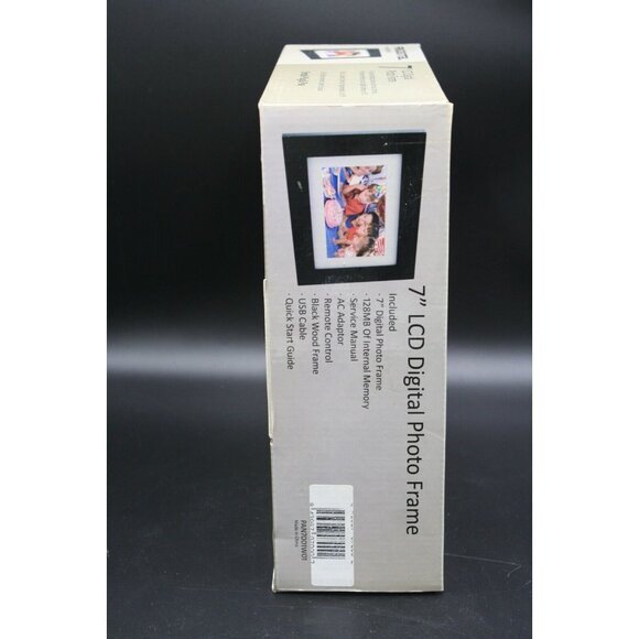 ✅ Pandigital 7" LCD Digital Photo Frame PAN7001W01 New ✅ - Picture 2 of 7